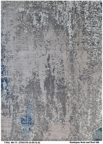 Wool & Real-Silk-Carpet-MS-17-270 X 370-7392