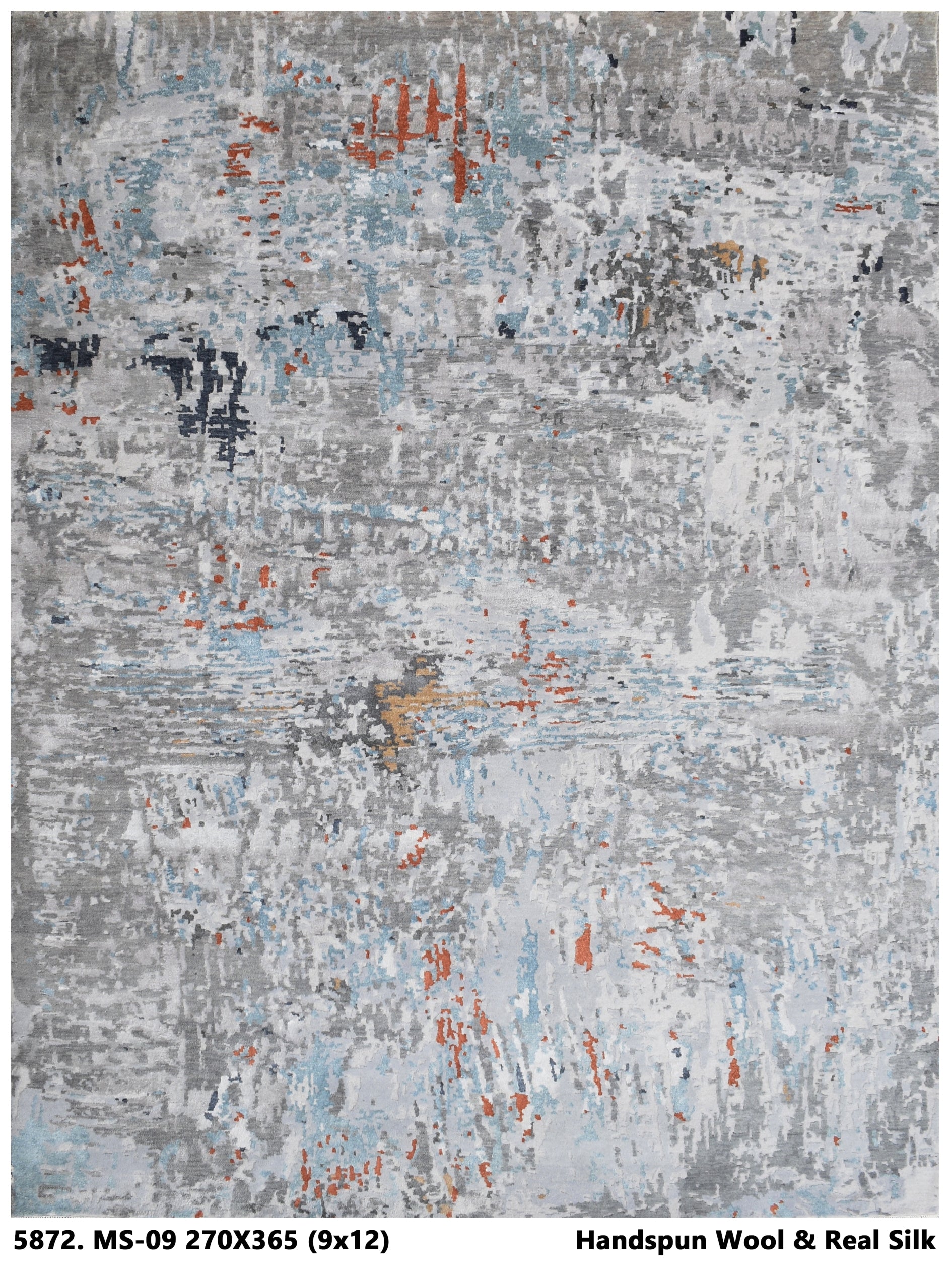 Wool & Real-Silk-Carpet-MS-09-270 X 370-5872