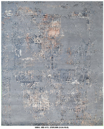 Wool & Real-Silk-Carpet-SRE-415-250 X 300-8004